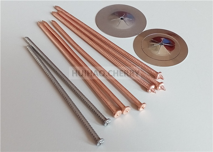 Медная покрытая заварка стержня госпожи CD прикалывает 3mm x 85mm для того чтобы исправить материалы изоляции