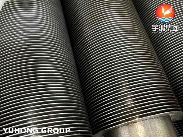 ASTM A335 P22 Alloy-Steel Pipe With AS Fin Material HFW Solid Fin Tube, High-Temperature Service
