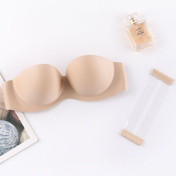 Wholesale Women Bra Strapless Invisible Strap Bralette Lady's 32-38 AB Cup Bra New Arrival Strapless Bra for Women