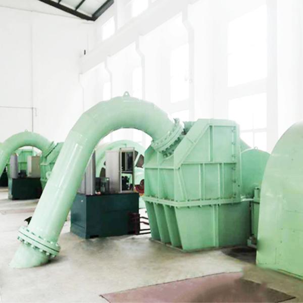 Générateur de turbine de type Pelton de 1500 tours par minute avec coureur en acier inoxydable