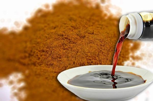 Additif alimentaire en poudre de sauce de soja déshydratée en vrac pour assaisonnement OEM