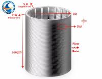 la fente du tamis filtrant de fil de la cale 316l 0.02mm a soudé l'acier inoxydable
