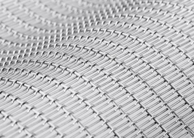 Fachada decorativa de Mesh Fabric Stainless Steel For do metal flexível