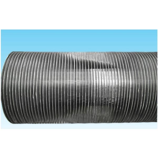 DELLOK Tubo de aleta espiral de tipo KL de cobre