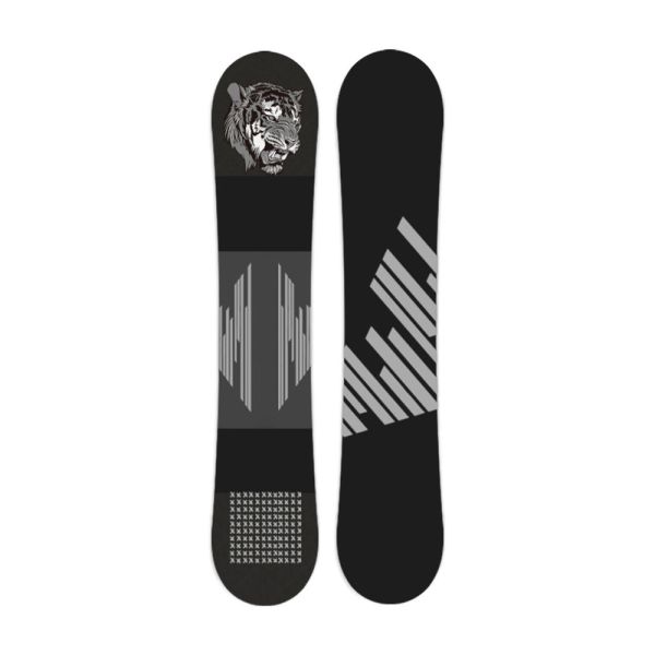 Adult Twin-tip Shape Snowboard OEM ODM Services Poplar Skis ABS Fiberglass Construction All Mountain Freestyle Skiing