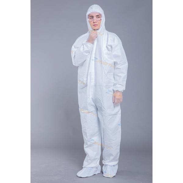 Personal Protective 55GSM Microporous SF Waterproof Coverall