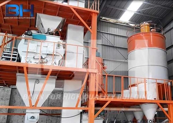 Eco Friendly Dry Mortar Plant For Putty Powder / Thin Set Coating Production