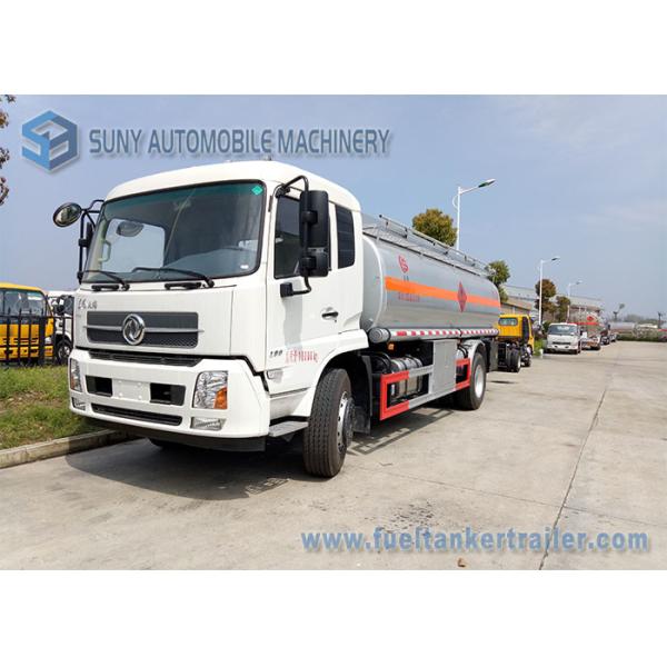 Light Diesel Chemical Tanker Truck / Small Fuel Tanker Truck Max Speed 85 Km / H