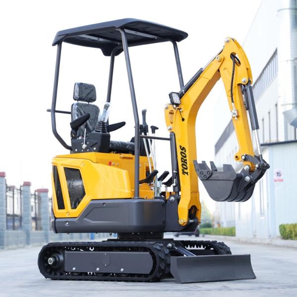 1.2 Ton Hydraulic Mini Crawler Excavator Transportation Track Center Distance 920mm