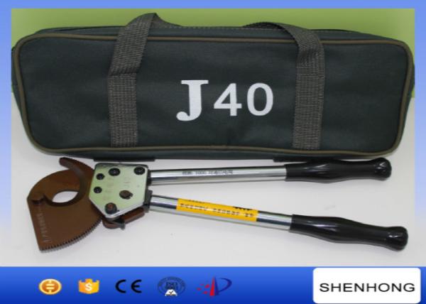 J40 Ratchet Types Cable Cutter for for Armored cable and Copper and Aluminum Cable 300mm2