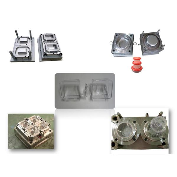 TPE HDPE Injection Mould For Food Storage Container