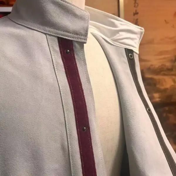 Couro de vaca masculino à prova de calor Soldadura elétrica Roupa de trabalho oficina uniformes Eletrônico calças de abrigo calças protetoras