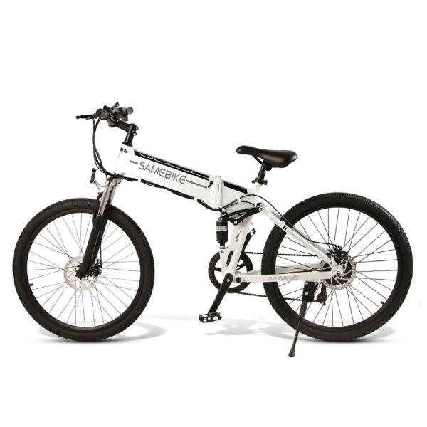 Portable Samebike Lo26 Moped Electric Bike With 30-50Nm Torque