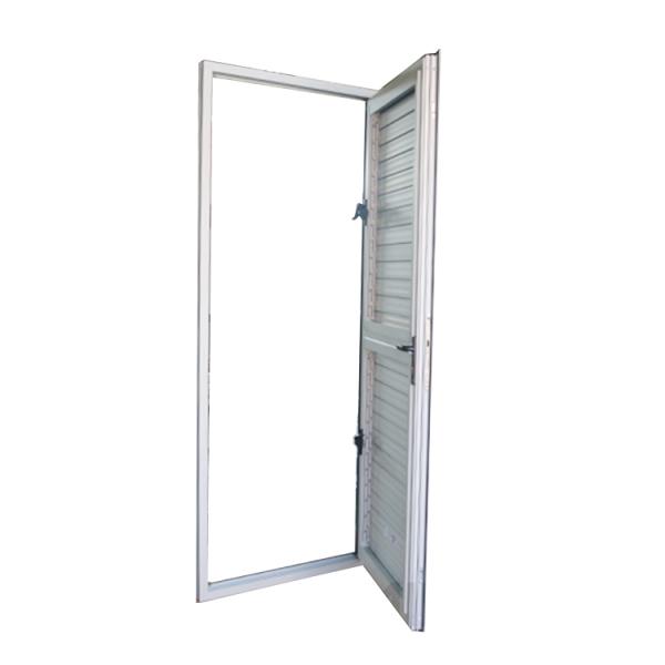 CE Certificate Single PVC Casement Shutter Doors for Customized Designs in Home Office