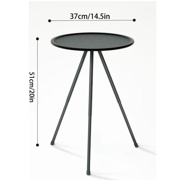 Camping Table Portable Folding Tripod Table for Outdoor Party Dinner Hiking Picnic BBQ