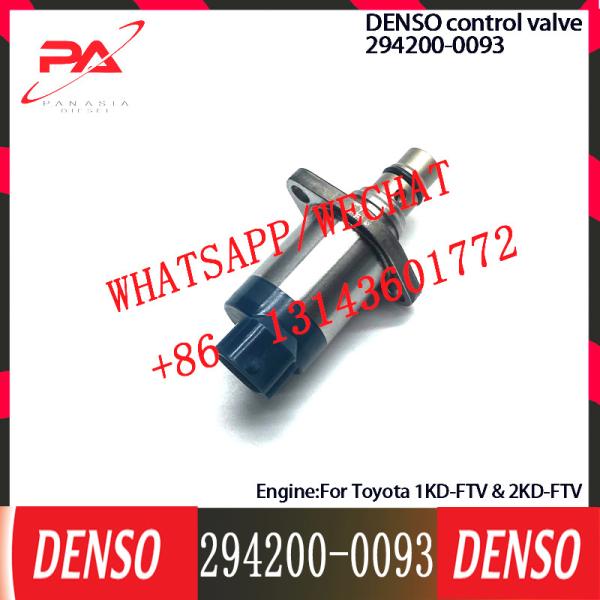 DENSO válvula de controlo 294200-0093 Regulador válvula SCV 294200-0093 Para Toyota 1KD-FTV & 2KD-FTV