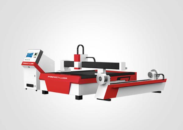 Professional Fiber Laser Cutting Machine Water Cooling For Metal Pipe / Sheet Cutting