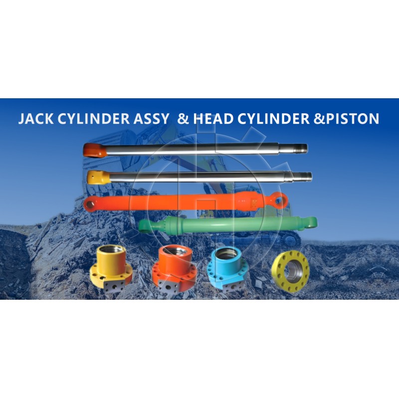 99200040 Boom Hydraulic Cylinder Jack Cylinder Ass'y for Komatsu PC3000 PC3000-6 Excavator Parts 79874173 79864273
