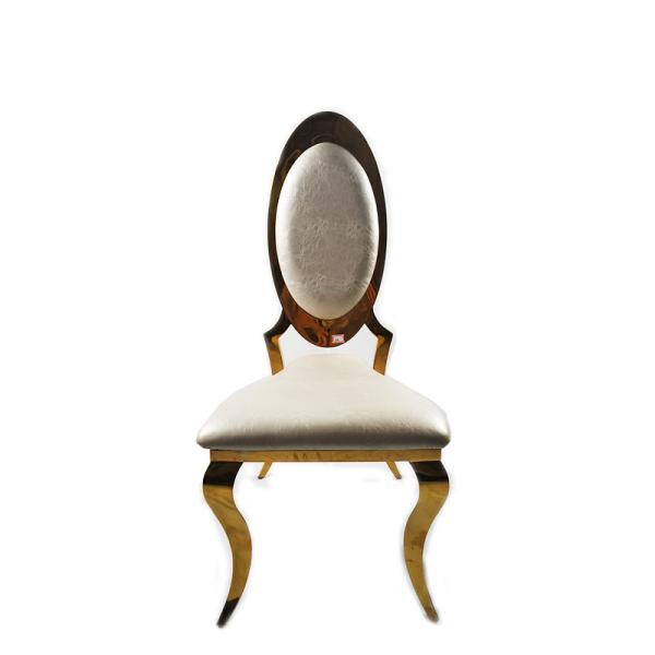 Gold Stainless Steel Wedding Banquet Chair For Restaurant Hotel