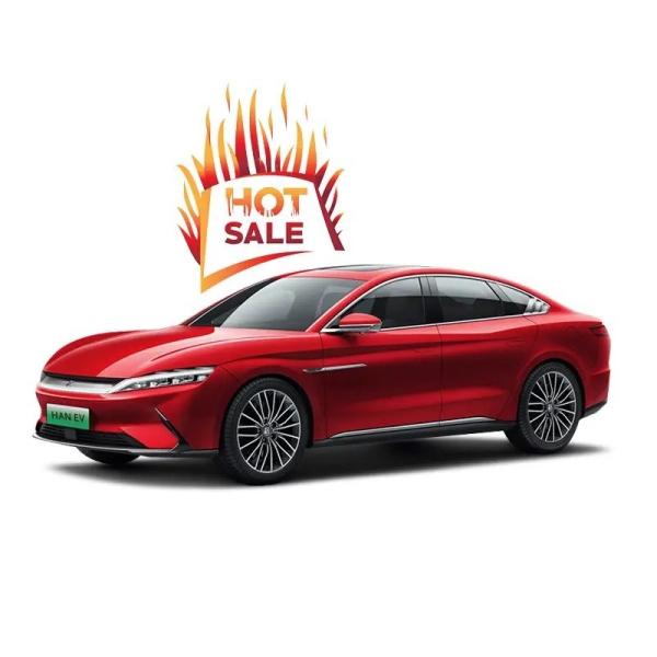 2023 BYD HAN EV 5 Seats 4WD Sport Left Steering Fast Charge 0.5 Hours Intelligent Car Smart Car Electric Vehicles 2024 Edition