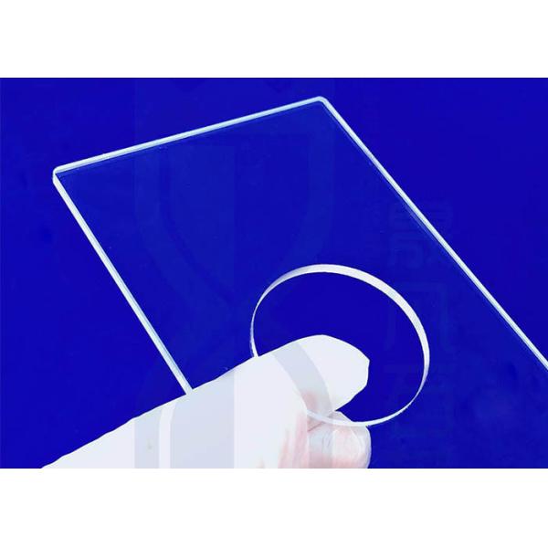 Ультрафиолетовая Uvc стеклянная пластинка кварца сопротивления алкалиа для окна приведенного предохранения от продукта