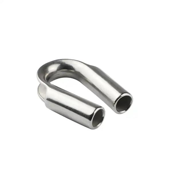 Galvanized 6/8/1/12/15mm Stainless Steel 304 Tubs Thimble for Wire Rope Light Duty Tube Thimble Honghao