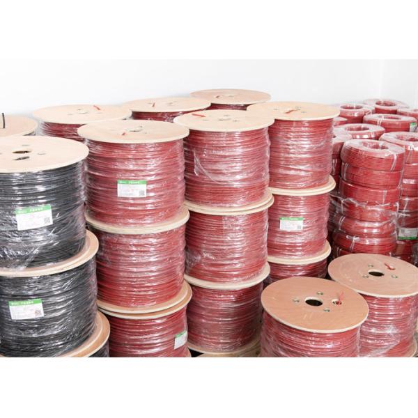 Cabo solar do único núcleo resistente do tempo, exigência de espaço do cabo de alta tensão baixa