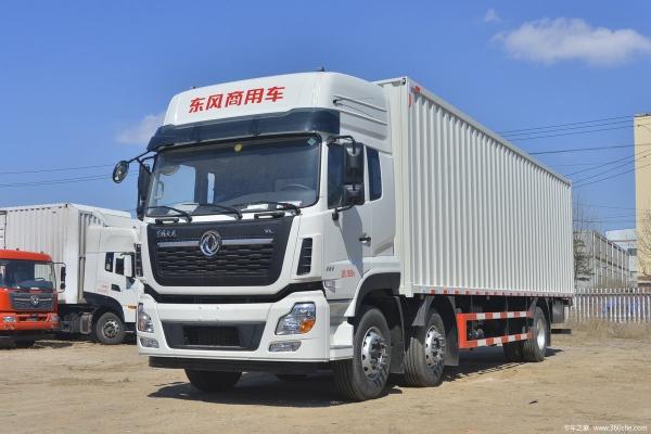 Dongfeng Tianlong Warehouse Grid 8x4 Commercial Truck