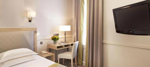 Johannesburg furniture supplier for Hotel guestroom furniture set by leather bed with writing desk table and wardrobe