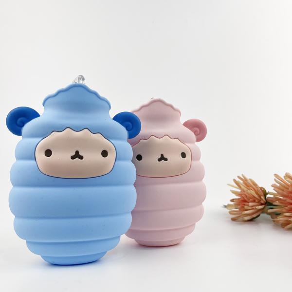 Мультсериал Торба с горячей водой Бутылка с винтовой крышкой плечо Руки и ноги Теплее горячая компресс и холодная терапия для женщин Дети Подарки