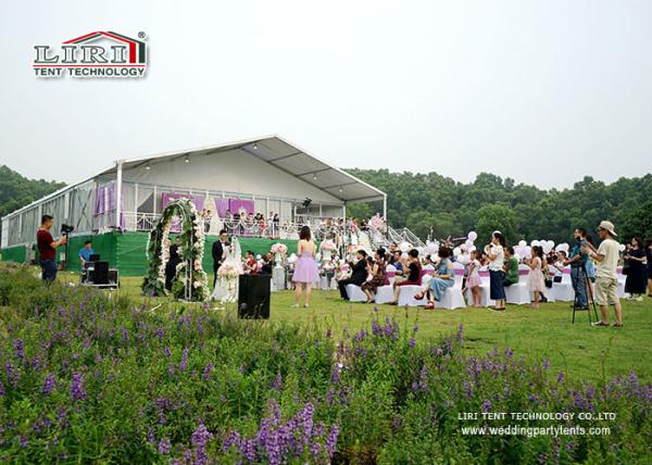 Barraca estruturas/500 de alumínio contínua do casamento do jardim de Tentst Peopple do casamento luxuoso de Ourdoor