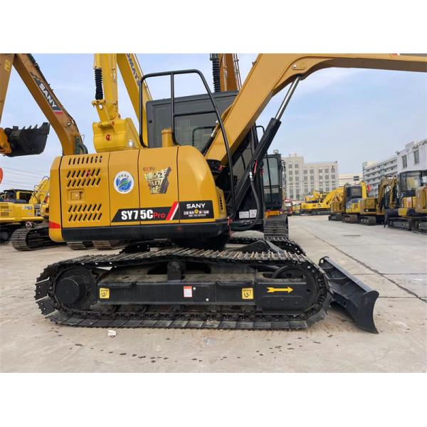 Chinese Made High Quality SANY SY75C Excavator Small 7 Tons Digger