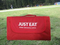 Waterproof Camping Outdoor Picnic Accessories Fleece Portable Picnic Blanket