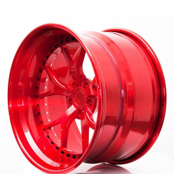 customization deep dish brushed red 18 19 20 2122 Inch 3 piece wheels forged alloy wheels for ferrari Dino 365 GTB