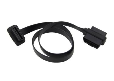 OBD2 OBDII J1962 Male and Female Pass-thru to OBD2 Female Extension Cable