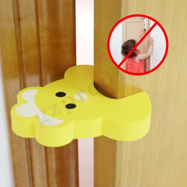 Soft Sturdy Finger Pinch Guard Door Stopper Childproof Nontoxic