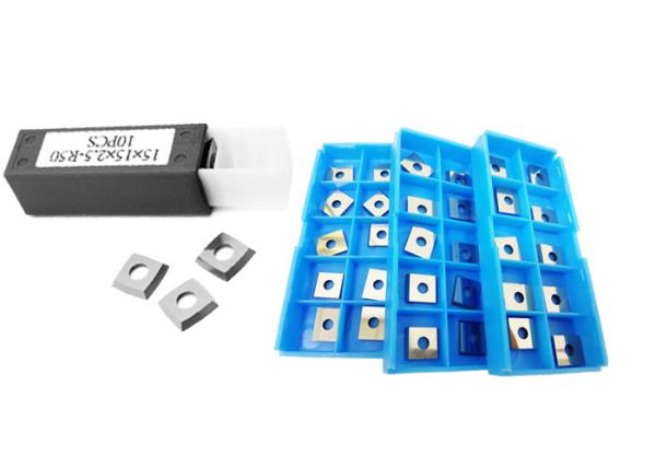 Anti Corrosive Cemented Carbide Inserts / Soft Medium Hard Woodworking Inserts