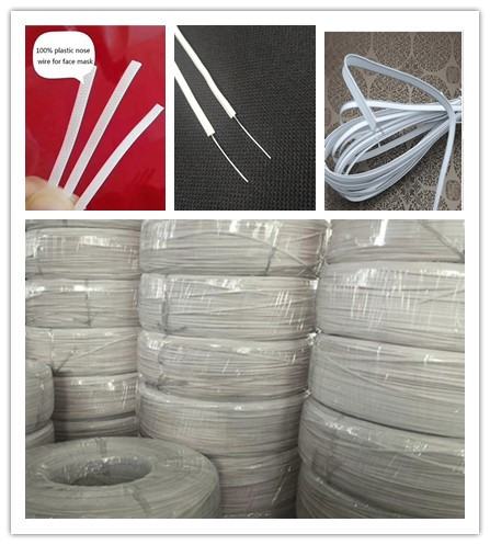 Single Wire Winding Disposable Dust Pressure Nose Strip