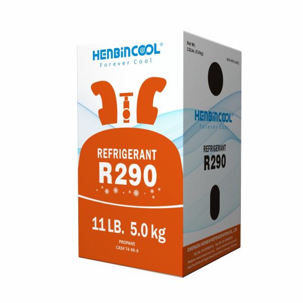5KG Disposable Cylinder R290 Refrigerant Refrigerant Gas
