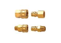 1/8 de accouplement rapide en laiton hydraulique pour des applications non Valved