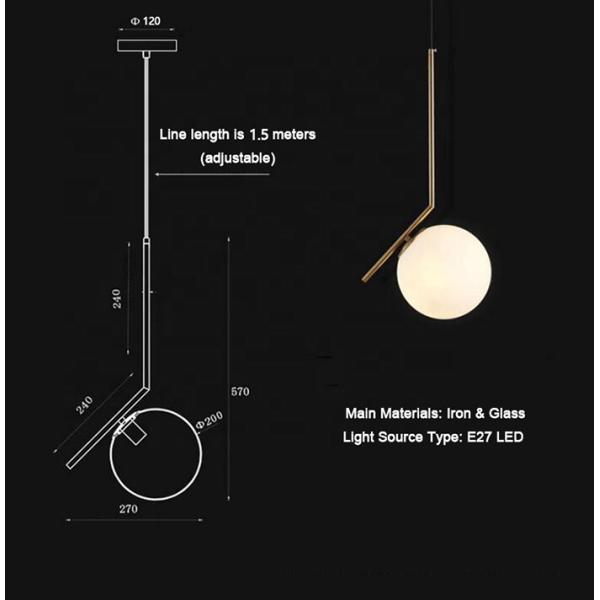 Свет просторной квартиры Морден стеклянный современный привесной/лампа живущей комнаты отсутствие Меркурия