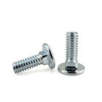 10mm-180mm Length Black Zinc Plated Stainless Steel Carbon Steel Din603 Carriage Bolt
