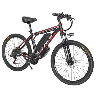 Shimano Tourney Gear 29 Inch Electric Mountain Bike 48v 1kw Brushless Rear