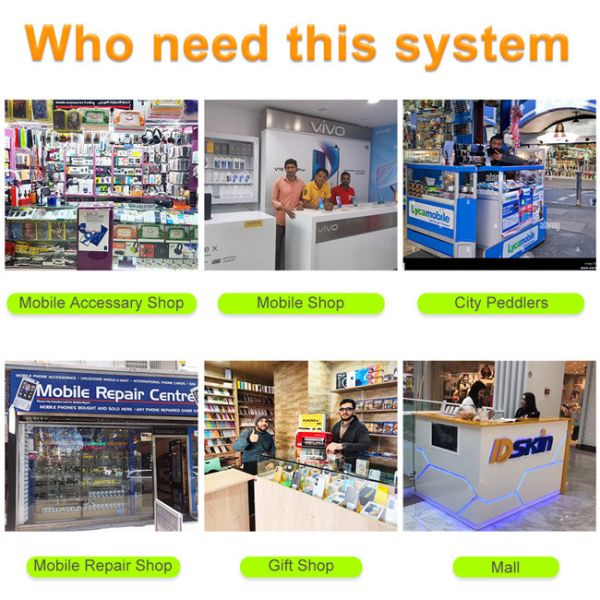 DAQIN Custom Case Printing Machine Universal Mold New Technology Precise Heat Transfer Printing Machine