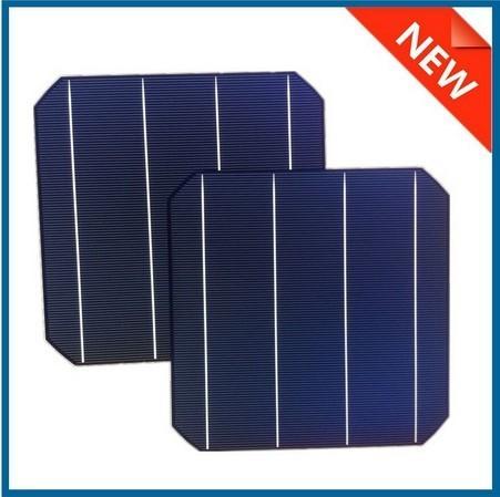 6inch mono solar cells with 3BB / 4BB, qualified solar cells mono-crystalline in stock for hot selling