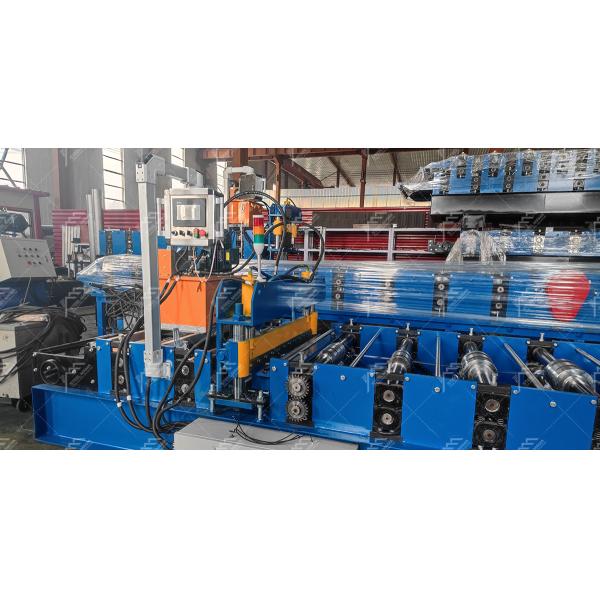 3T Hydraulic Cutting Roofing Sheet Roll Forming Machine With PLC Control System