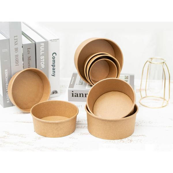 Салатницы устранимых плошек для супа Compostable с крышками 36oz