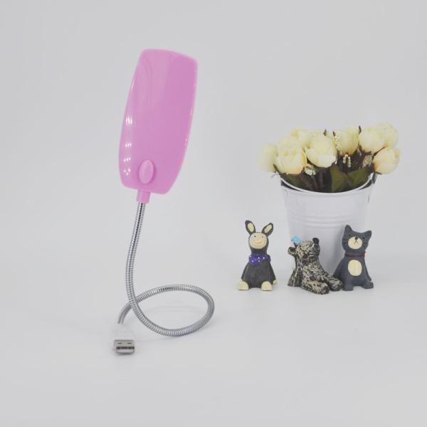 Iron LED Laptop Mini Flexible USB Lamp Light for Adjustable Gooseneck in Reading Room