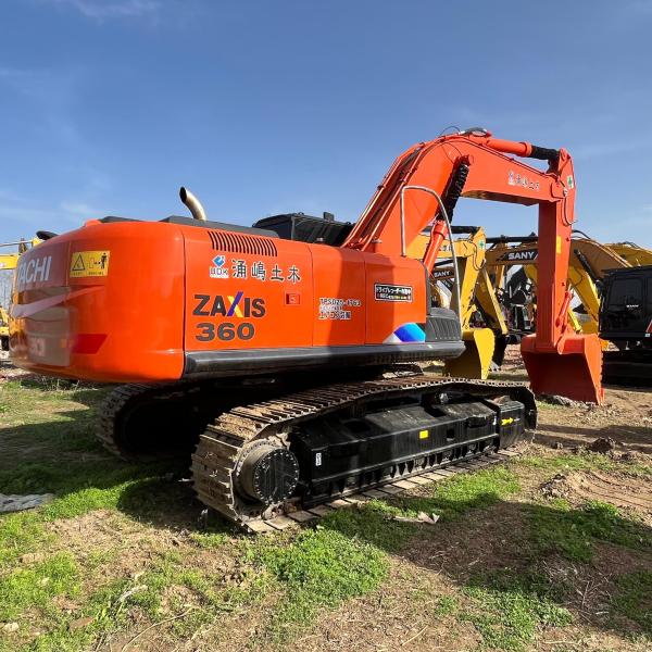 Heavy Equipment Hitachi ZX360 Used Excavators 36 Ton Mining Diggers With 1.62m3 Capacity