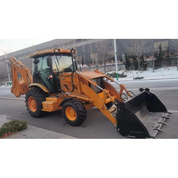 Durable National lll Emission Standards 388H Backhoe Loader for Construction Machinery